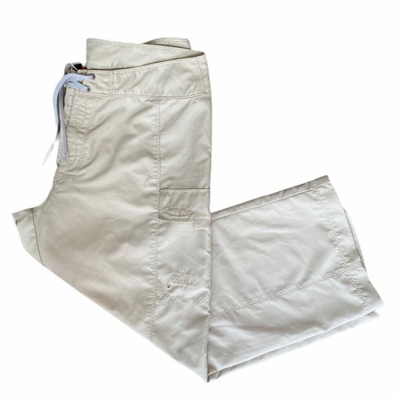 The North Face Capris Crop Pants Women’s Size 8 Lightweight Cargo *EUC - Picture 1 of 8